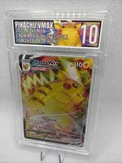 Pokemon Pikachu Vmax Gigantamax Promo SWSH286 Graded EGC 10 - Image 2