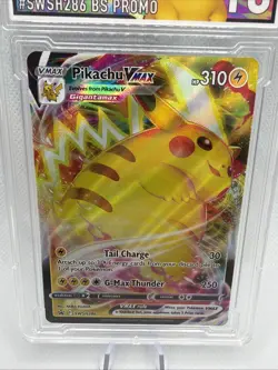 Pokemon Pikachu Vmax Gigantamax Promo SWSH286 Graded EGC 10 - Image 3