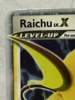 Pokemon TCG Raichu LV.X 99/100 Stormfront Holo Ultra Rare 2008 - Image 3