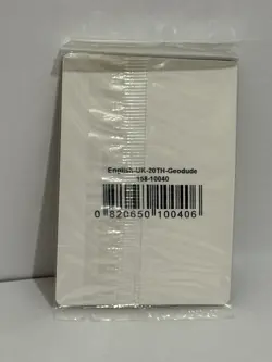 Pokemon Geodude Stamped Promo 20th Anniversary 43/83 (Sealed) - Image 2