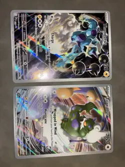 Thundurus & Tornadus Promo Set Black Bolt & White Flare Black Star Pokemon TCG - Image 1