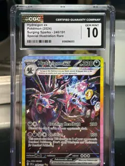 Pokemon TCG Hydreigon Ex Surging Sparks 240/1991 - Image 4