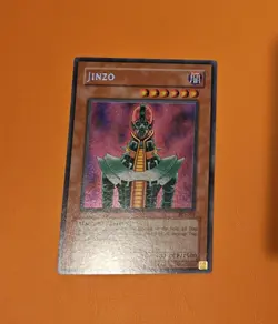 Yugioh Jinzo Secret Rare BPT-011 Near Mint Condition! Listing Updated More Pics! - Image 1