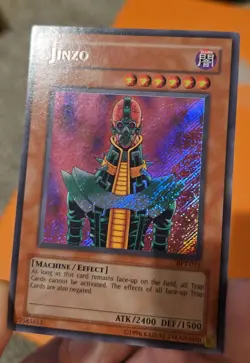 Yugioh Jinzo Secret Rare BPT-011 Near Mint Condition! Listing Updated More Pics! - Image 3