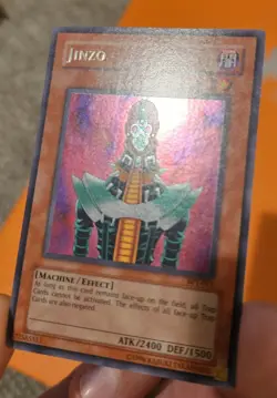 Yugioh Jinzo Secret Rare BPT-011 Near Mint Condition! Listing Updated More Pics! - Image 4