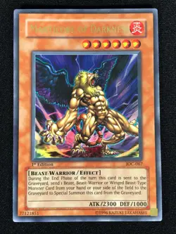 Yugioh Manticore of Darkness IOC-067 1ST Ultra (LP) - Image 1