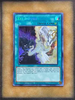 Yugioh Xyz Import DLCS-EN145 Secret Rare Limited Edition LP - Image 1