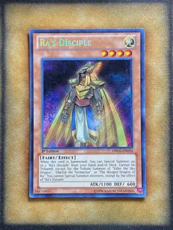 Yugioh Ra's Disciple DRLG-EN024 Secret Rare 1st Ed MP - Image 1