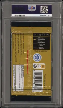 2023 Bandai One Piece Kingdoms of Intrigue OP-04 Booster Pack PSA 8 Near Mint - Image 2