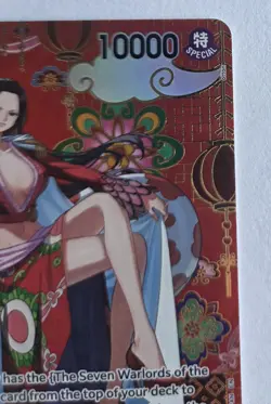 One Piece OPTCG English Boa Hancock SP OP14-112 SR Parallel, NM - Image 4