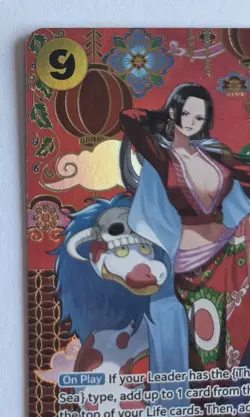 One Piece OPTCG English Boa Hancock SP OP14-112 SR Parallel, NM - Image 5