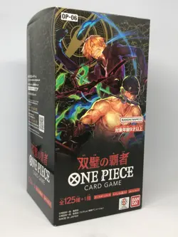 Bandai One Piece OP-06 CCG Twin Champions Booster Box - 24 Packs Made in Japan 4570118001900 - Image 1