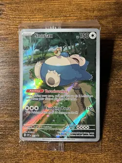 Pokemon Snorlax 051 Sv Scarlet & Violet Promo Cards Holo 151 Sealed - Image 1
