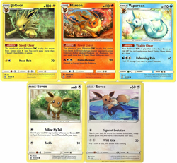 Pokemon Eeveelutions: Choose Your Card! Sylveon Leafeon Espeon Umbreon & More NM - Image 2