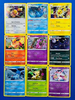 Pokemon Eeveelutions: Choose Your Card! Sylveon Leafeon Espeon Umbreon & More NM - Image 4
