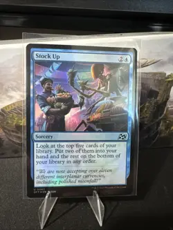 Stock Up Aetherdrift Foil 0067 Magic The Gathering Nm - Image 1