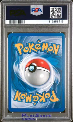 Pokemon Card PSA 8 Jumpluff 7/111 Neo Genesis 1st Edition Holo Vintage Rare 2000 - Image 2