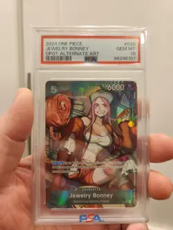 2024 ONE PIECE 500 YEARS IN THE FUTURE OP07-026 JEWELRY BONNEY ALT ART PSA 10 - Image 1