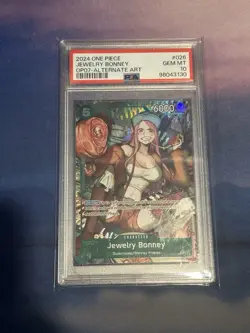 One Piece 500 Years in the Future Jewelry Bonney Alt Art OP07-026 SR PSA 10 - Image 1