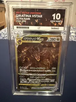 Giratina VSTAR UR 261/172 S12a Japanese VSTAR Universe 2022 Gem 10 Pokemon Card - Image 1