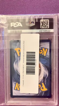 2016 POKEMON XY EVOLUTIONS # 11 CHARIZARD - REV HOLO EVOLUTIONS PSA 8 NM - MT - Image 5