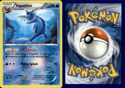 Vaporeon 22/98 XY - Ancient Origins Reverse Holo Pokemon Card NM - Image 1