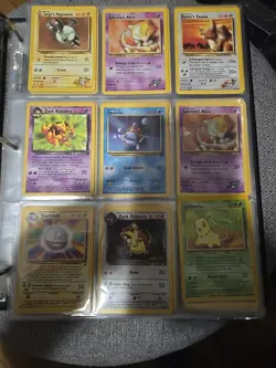 Pokemon TCG Childhood Binder Collection lot Holos over 200 cards total Wotc - Image 4