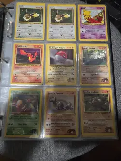 Pokemon TCG Childhood Binder Collection lot Holos over 200 cards total Wotc - Image 5