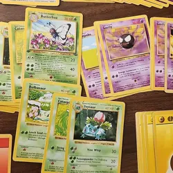 Lot of 350+ Vintage Bulk Pokemon Cards Shadowless Base Jungle Fossil, Free Ship - Image 2