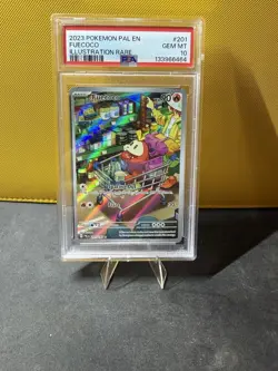 Pokemon TCG Fuecoco Full Art Holo Card Paldea Evolved Illustration, Rare 201/193 - Image 1