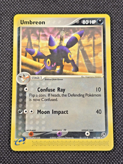 Umbreon 24/100 EX Sandstorm Non-Holo Rare Pokemon Card Vintage NM/M - Image 1