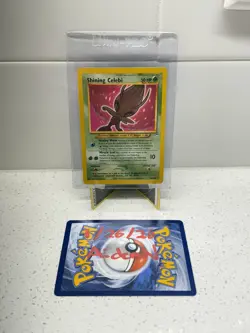 Pokemon TCG Shining Celebi Neo Destiny Holo Card 106/105 Unlimited Near Mint - Image 1