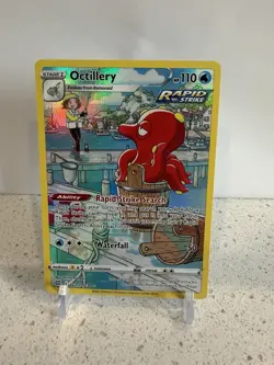 Octillery HP110 Rapid Strike 2022 Pokemon Card No TG03/TG30 HOLO - Image 1