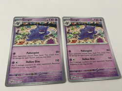 Pokemon TCG Gengar 151 Reverse Holo Rare Scarlet & Violet Card x2 NM+ 94/165 - Image 2