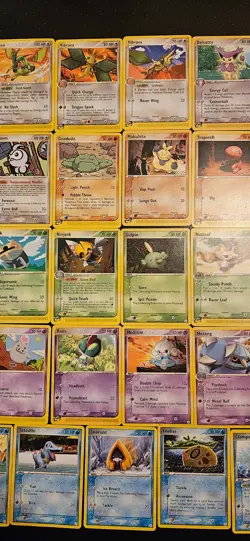 39 Pokemon Cards from Ruby Sapphire, Hidden Legends, Dragon, and Sandstorm - Image 3