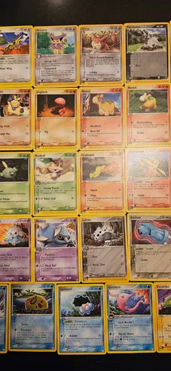 39 Pokemon Cards from Ruby Sapphire, Hidden Legends, Dragon, and Sandstorm - Image 4
