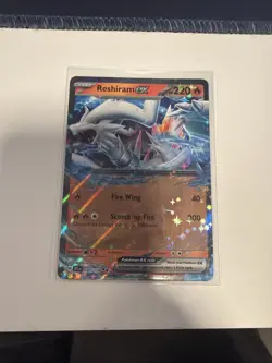 Reshiram EX 30/159 Holo Rare Pokemon Card - SV09 Journey Together NM - Image 1