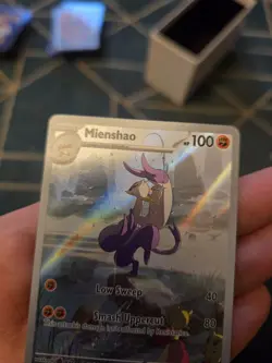 Pokemon TCG Card Mienshao 134/086 White Flare Illustration Rare *English* - NM- - Image 3