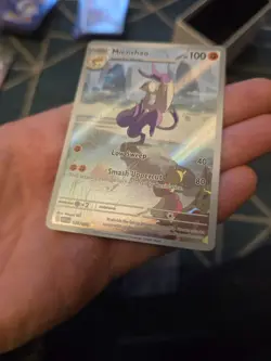 Pokemon TCG Card Mienshao 134/086 White Flare Illustration Rare *English* - NM- - Image 4