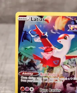 Pokemon TCG card Latias GG20/GG70 Crown Zenith: Galarian Gallery Full Art Holo - Image 3