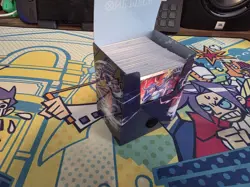 One Piece TCG SR lot, 136 cards plus ST-10 deckbox - Image 3