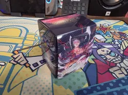 One Piece TCG SR lot, 136 cards plus ST-10 deckbox - Image 4