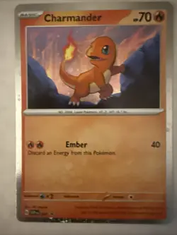 Charmander - 047 (Cosmos Holo) 047 Sv: Scarlet & Violet Promo Cards Holo - Image 2
