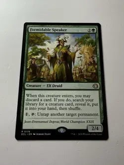 Formidable Speaker Lorwyn Eclipsed Regular R 0176 MTG Magic The Gathering - Image 1