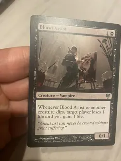 Blood Artist Avacyn Restored Uncommon Mtg - Image 2