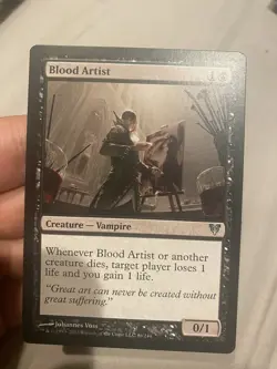 Blood Artist Avacyn Restored Uncommon Mtg - Image 3