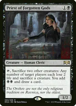 mtg magic priest of the forgotten gods ENGLISH pretresse des dieux oublies 4 ava - Image 1