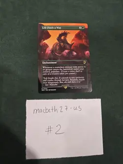 Life Finds A Way Borderless (Non Foil) - MTG Jurassic World NM English - Image 1