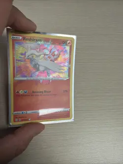 Pokemon TCG Reshiram 017/072 Shining Fates Amazing Rare Holofoil Near Mint - Image 1