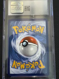 Pokemon TCG Destined Rivals Team Rockets Moltres EX 229 SIR CGC Gem Mint 10 - Image 4